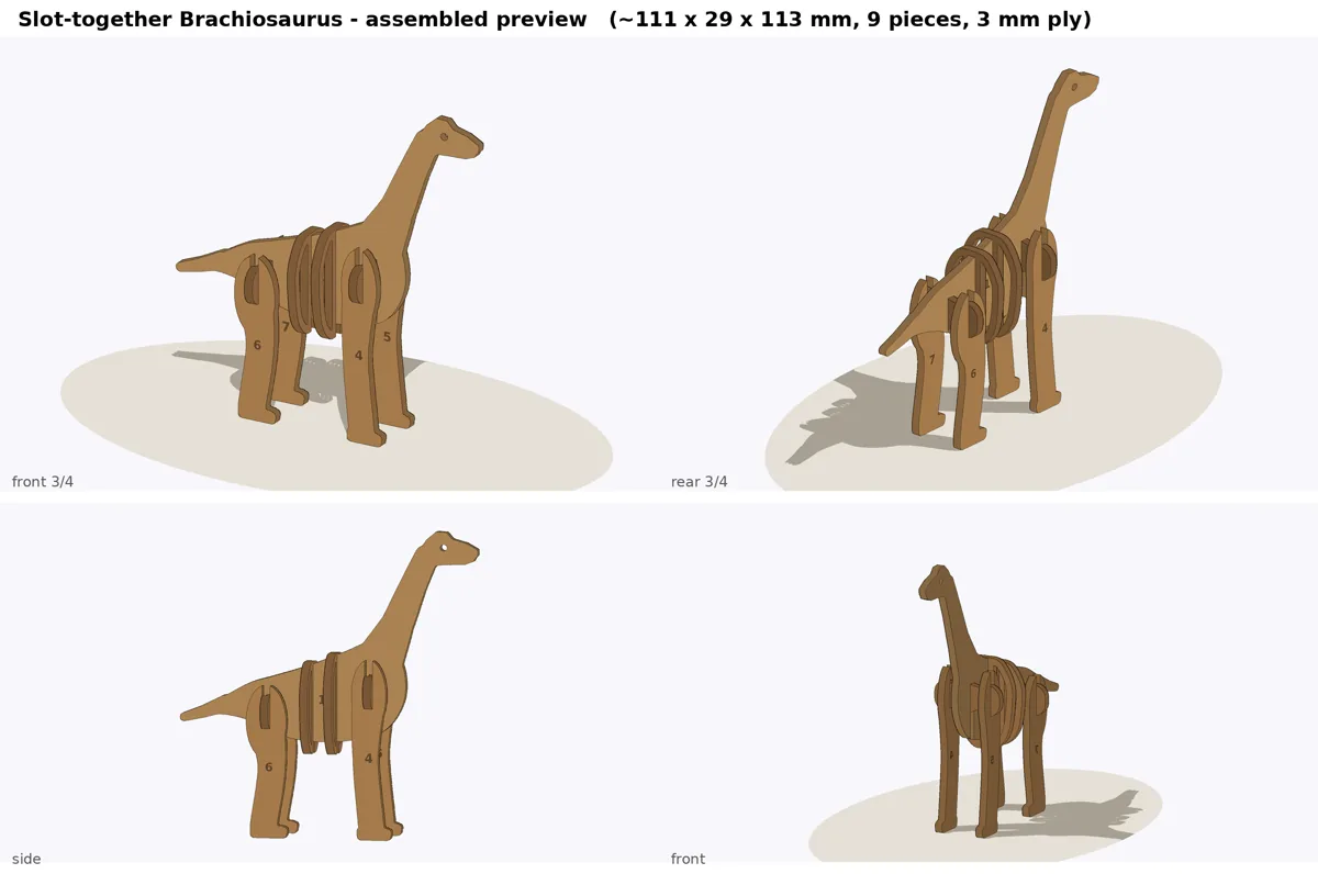 Build a Dinosaur – Brachiosaurus