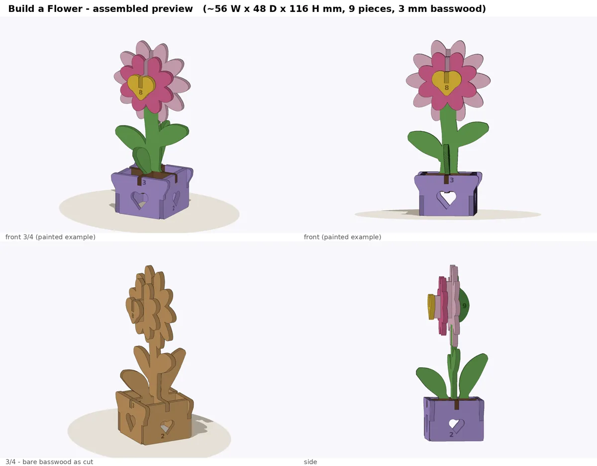 Build a Flower