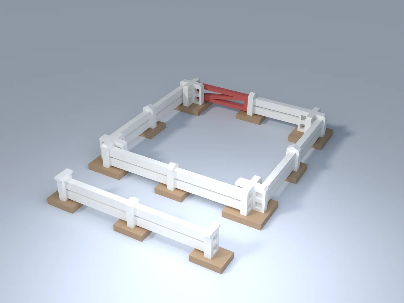 Farm Fencing Pack (60 pieces)