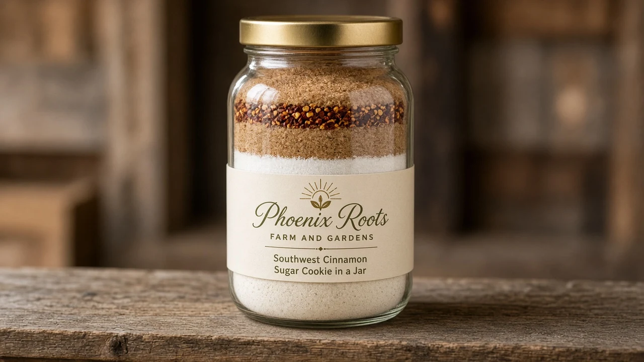 Southwest Cinnamon Sugar Cookie in a Jar