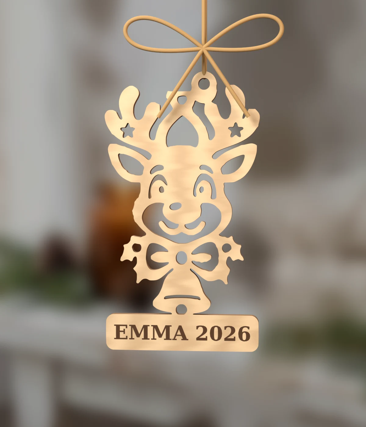 Cute Reindeer Ornament