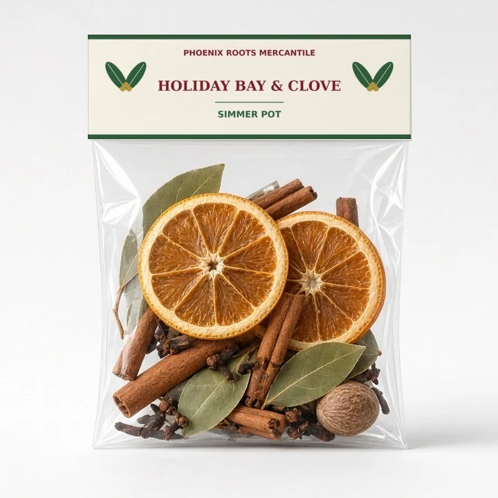 Holiday Bay & Clove Simmer Pot